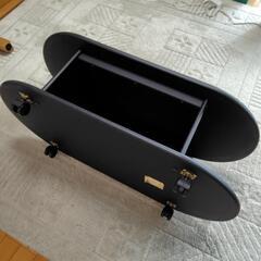 ローテーブル：キャスター付の画像