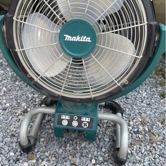 マキタ　扇風機の画像