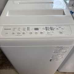 直営店に限定 2023年パナソニック洗濯機7kg 池下の生活家電《洗濯機 (qqq) 白 洗濯機