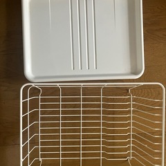 値下げ可　水切りラックの画像