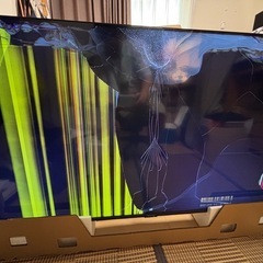 ジャンク品　シャープ最新型　液晶テレビ50インチ　JUNK　の画像