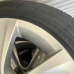 BMW純正 17インチ ホイールセット 225/55R17　バリ山　ほぼ傷なしの画像