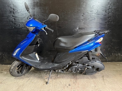 ★支払総額7.8万円★買取強化中！まずはカンタン無料査定！ スズキ アドレスV125S 青 CF4MA 人気のV125！Sタイプ！サイスタ付き！ 4ストインジェクション！ 通勤、通学に♪