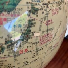地球儀　アンティーク　レトロの画像