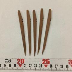 0623-110 木製菓子楊枝　5本セット