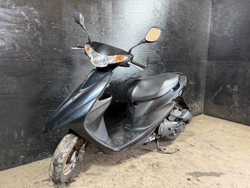 ★支払総額5.2万円★激安バイク続々入荷中！ 野田納車可能ですスズキ アドレスV50 黒 CA4BA 人気のV50！ 4ストインジェクション！ 集中キー！ 高年式！