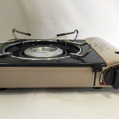 △ TOHO トーホー Newサイクロンファミリーカセットコンロ 卓上カセットコンロ 一口コンロ FDT-9 点火確認済 サビ焦げ変色あり 現状渡しの画像