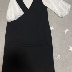 黒のマタニティワンピース　Lサイズの画像