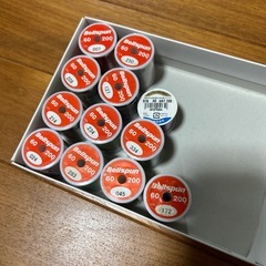 ミシン糸12個の画像