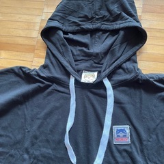 新品　ねこぶち半袖パーカーＴシャツ！メンズ３Ｌ‼️の画像
