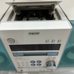 SONY 　ソニー　CD MD カセット　ミニコンポ　HCD-J3MD ジャンクの画像