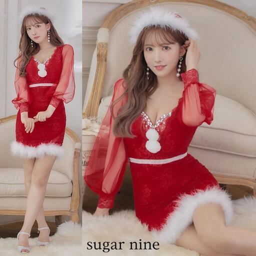 sugar nine シュガーナイン 総レースチュールロングスリーブ
