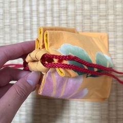 巾着 浴衣 夏祭りの画像