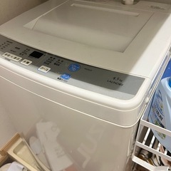 「お譲り先決定済み」Aqua洗濯機　町田