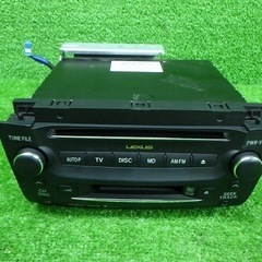 レクサス UZS190 GS 純正 オーディオ CD MD 86...