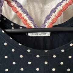 ハートマーケット　フリーサイズ　長袖　水玉の画像