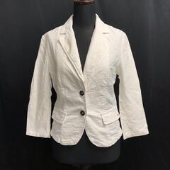 美品★ SISLEY【ベネトンジャパン】 七分袖 春夏テーラード...