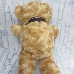 （M-490）くま ベアー ぬいぐるみ  おもちゃブラウン  中古 の画像