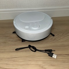 #小型掃除ロボット #USB充電式 ホワイト