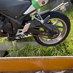 CBR250 事故車 エンジン始動 部品取り レストアベースの画像