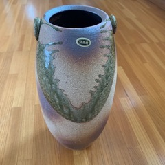未使用　信楽焼　花瓶