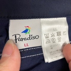 ☆値下げ☆2506-597 Paradiso ゴルフウェア パンツ LLサイズ レディース ウエスト72 未使用の画像