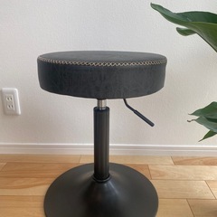 フェイクレザー　昇降式　スツール 
