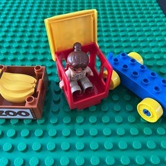 【中古】レゴ LEGO デュプロ デュプロのコンテナ スーパーデラックス 10914の画像