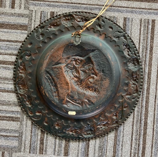 アンティーク銅製皿