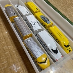 プラレール　新幹線　ケース付き