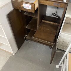 リサイクルショップどりーむ天保山店　No2769 レンジボード　キッチン収納　コンセント付き♪の画像