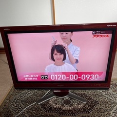 [取り引き中]　SHARP  液晶カラーテレビ32型　