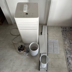 工事不要】 アイリスオーヤマ ポータブルクーラー 2.2kW エアコン 冷風 