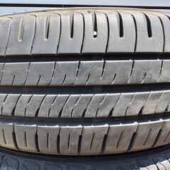JM６９　🌟タイヤ安く譲ります🌟中古タイヤ🚗１８５/６０R１５（アクア・カローラアクシオ・カローラフィールダー・シエンタ・ヤリス・ヴィッツ・グレイス・シャトル・フィット・ポロ・A１・トゥインゴ）の画像