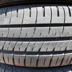 JM６９　🌟タイヤ安く譲ります🌟中古タイヤ🚗１８５/６０R１５（アクア・カローラアクシオ・カローラフィールダー・シエンタ・ヤリス・ヴィッツ・グレイス・シャトル・フィット・ポロ・A１・トゥインゴ）の画像