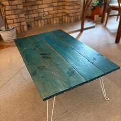 DIY 折りたたみ木製テーブル①の画像