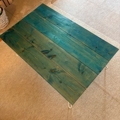 DIY 折りたたみ木製テーブル①の画像