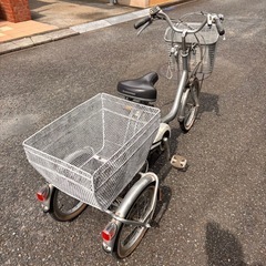 電動アシスト自転車 BRIDGESTONE アシスタ 三輪ワゴンの画像