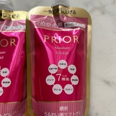 PRIOR プリオールモイスチャーリフトゲル105ml 詰め替え用×4個の画像