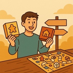 所沢発🎲ボドゲわらしべ企画】ボードゲーム交換しながら、最後…