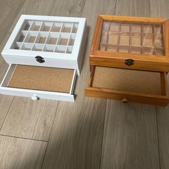 標本、アクセサリー収納ボックス　4つまとめ売りの画像