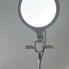 LED リングライト 3種類 段階調整可能