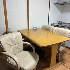 大川家具　ダイニングテーブル