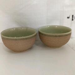 0623-062 陶器　茶碗　2つセット