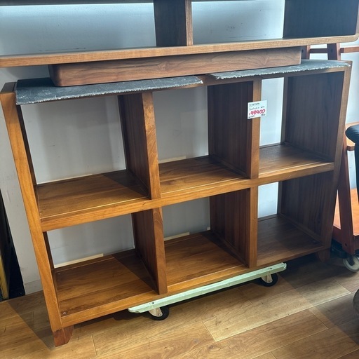 SCANTEAK 3×2シェルフ シェルフ シンプル おしゃれ 収納 ナチュラル