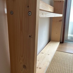 木製棚の画像