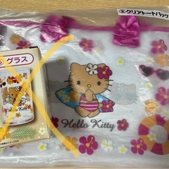 キティクジ　　クリアバッグの画像