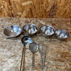 s7342) ステンレス製 キッチン雑貨 キッチン用品 まとめて...