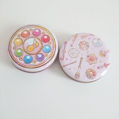 Ojaｍajo Doreｍi🎶丸型ミﾆ缶ケ－ス❇️｛２点まとめて｝