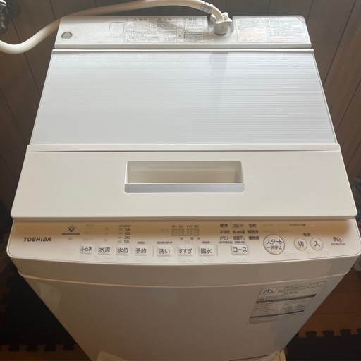 【決まりました】東芝洗濯機AW-8D7 2019年製